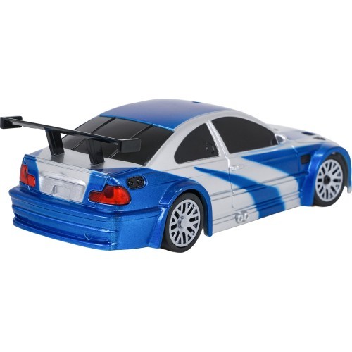 R/V driftošanas automašīna 1:43 zila + piederumi