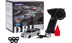R/C Drift Car 1:43 White + Accessories