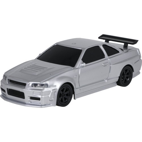 R/V driftausanas automašīna 1:43 balta + piederumi