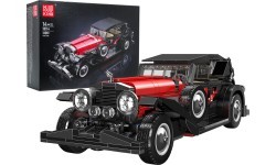 Konstruktors “Retro automašīna” sarkans, 1308 daļas