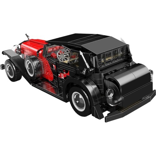 Konstruktors “Retro automašīna” sarkans, 1308 daļas