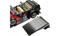 Retro Vehicle Red Building Blocks Set 1308pcs.
