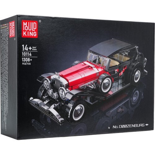 Konstruktors “Retro automašīna” sarkans, 1308 daļas