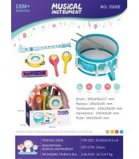 Mūzikas instrumentu komplekts vismazākajiem
