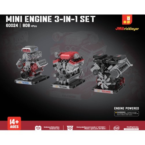 Konstruktors Engine 3-in-1, 808 detaļas