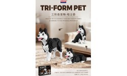 Конструктор Husky собака 3в1, 1050 дет.