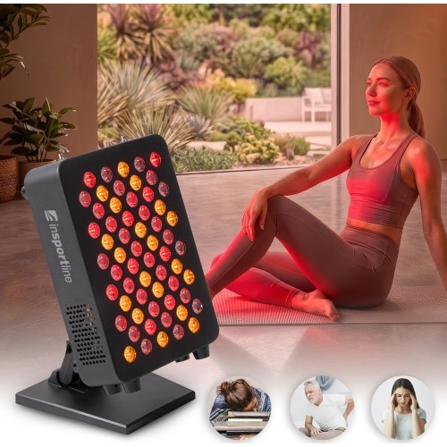 Infrasarkano staru LED panelis inSPORTline Katuni EVO – 60 LED - Melna