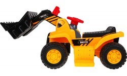 Elektriskais buldozers ar ķiveri bērniem