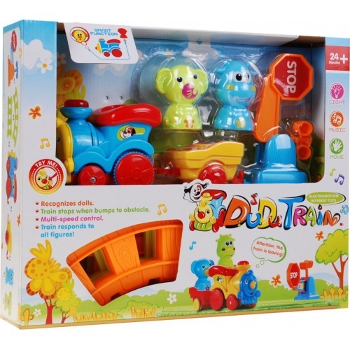 Игрушечный локомотив DUDU со звуком