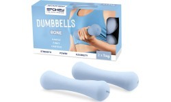 Set of neoprene dumbbells Spokey BONE 2x1 kg