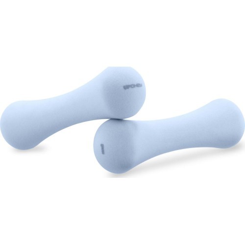 Комплект неопреновых гантелей Spokey BONE, 2x1 кг