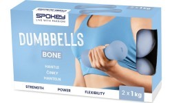Neoprēna hanteļu komplekts Spokey BONE, 2x1 kg