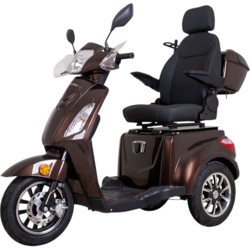 Elektriskais trīsriteņu skūteris inSPORTline Zorica Deluxe (komplekta daļa) - Brūna