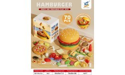 Fastfūda un hamburgeru piederumu komplekts
