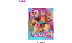 Ankiki doll with horse + accessories