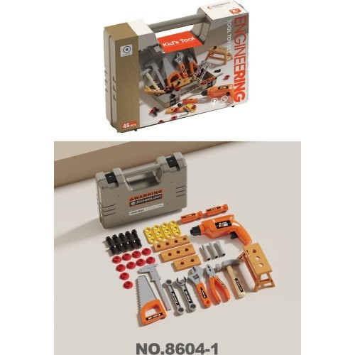 Handyman set with case 45el.