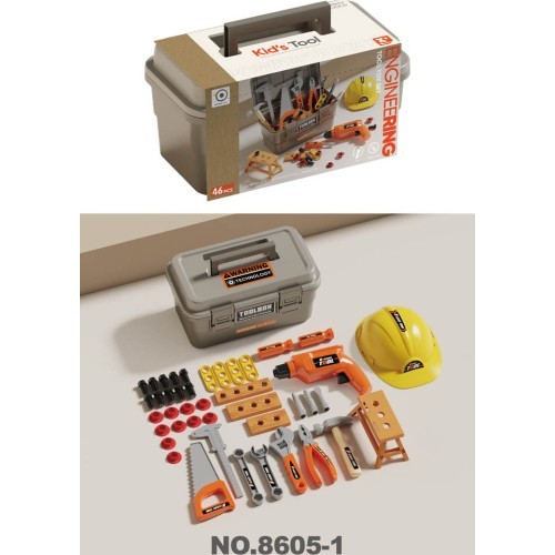 Handyman Set with Chest 46el.