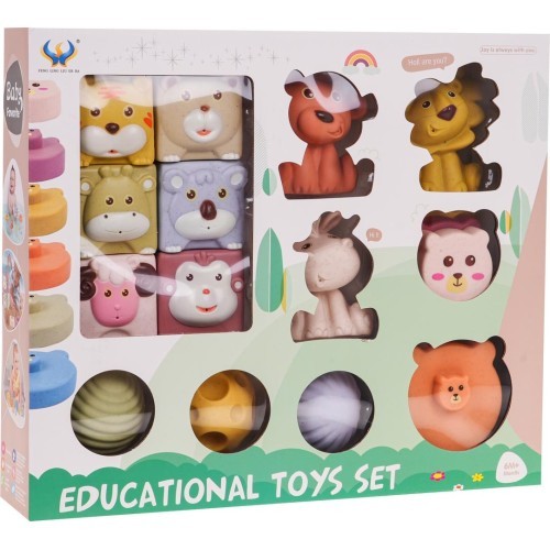 A set of sensory toys