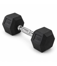 Гантель обрезиненная FiTKER® HEX PRO - 7,5 kg