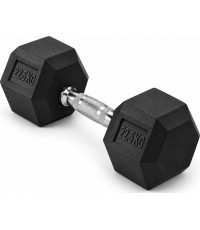 Гантель обрезиненная FiTKER® HEX PRO - 22,5 kg