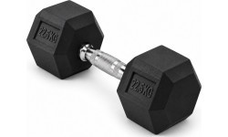 FiTKER® HEX PRO Rubber Dumbbell - 22,5 kg