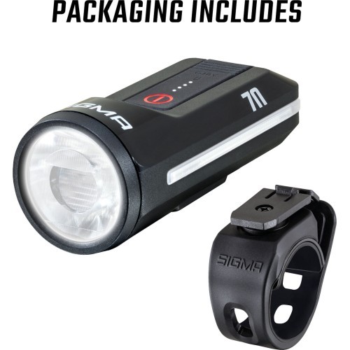 Передняя фара Sigma Aura 70 USB