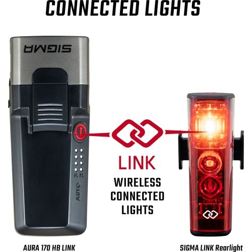 Передняя фара Sigma Aura 170 HB Link USB