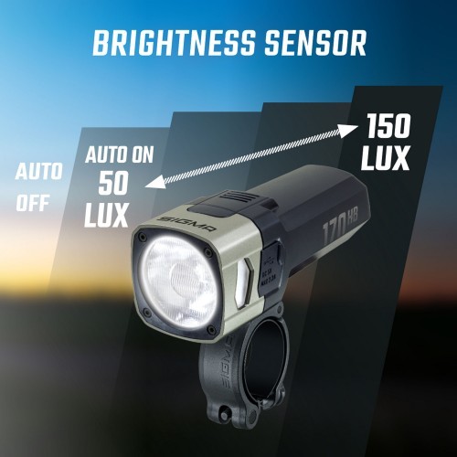 Sigma Aura 170 HB Link USB front light