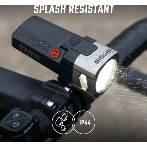 Sigma Aura 170 HB Link USB priekšējais lukturis
