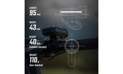 Комплект освещения Sigma Aura 90 + Hiro 50 USB