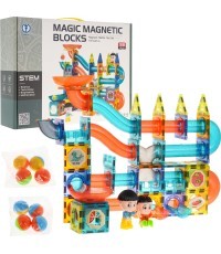 Magnētisko klucīšu komplekts, 128 detaļas