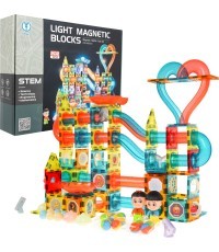 Magnetic Blocks Set of 202 elements