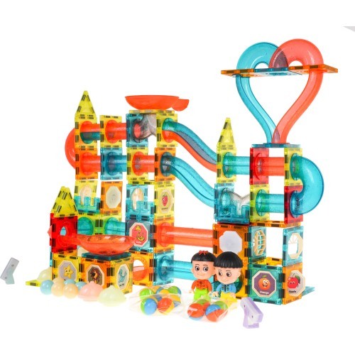 Magnetic Blocks Set of 202 elements