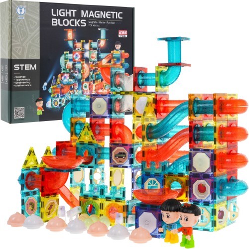 Magnētisko klucīšu komplekts, 292 elementi