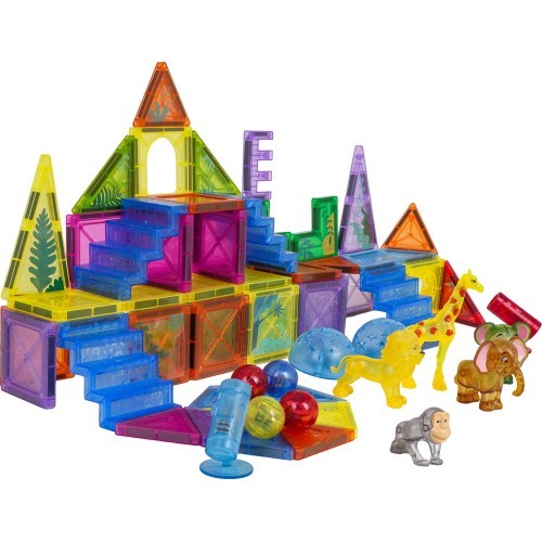 Набор магнитных блоков 3D ZOO 64 шт.