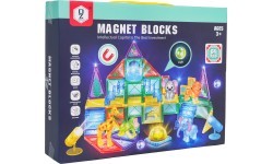 3D ZOO magnētisko klucīšu komplekts 64 gab.