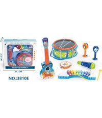 MEGA mūzikas instrumentu komplekts mazākajiem