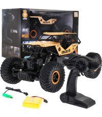 Tālvadības automašīna Crawler R/C MONSTER 1:18, zelta
