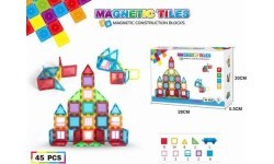 Magnetic Blocks Set 45 pcs.