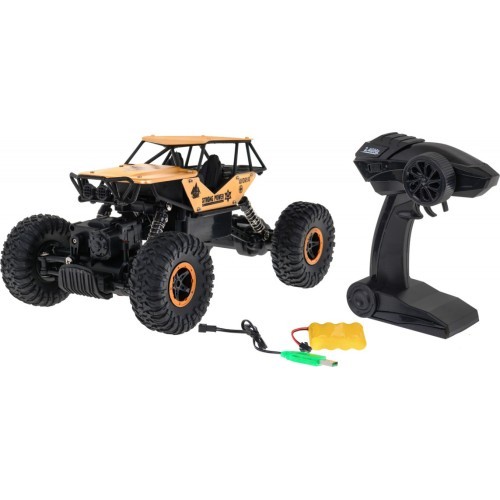 Tālvadības automašīna Crawler R/C MONSTER 1:18, zelta