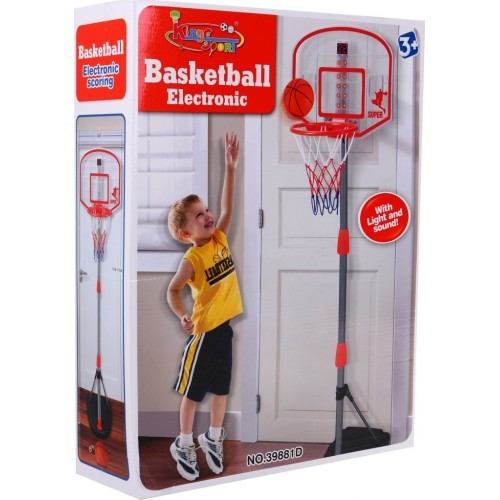 Basketbola grozs 170 cm ar elektronisku punktu skaitītāju
