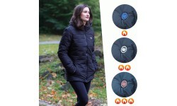 Sieviešu apsildāmā jaka W-TEC HEATborg Lady - Rozā