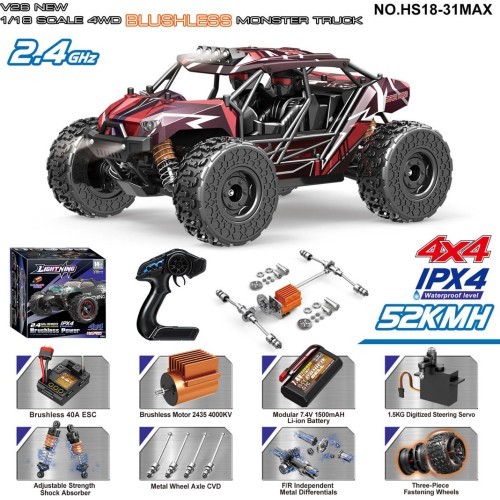 R/C 2.4GHz MONSTER MAX car