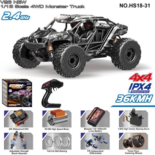 R/C 2.4GHz MONSTER car