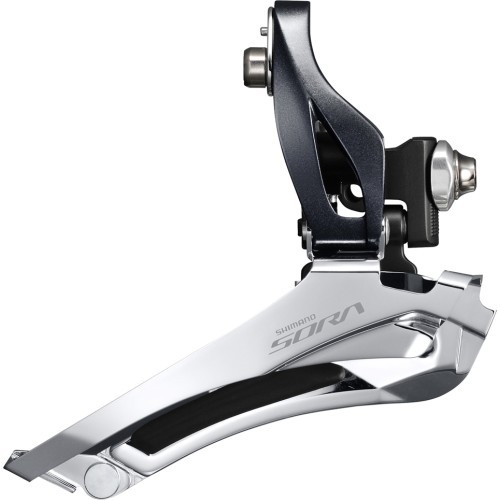 Shimano Sora R3000 Front Derailleur, 2x9-Speed, Braze-On, Down-Pull