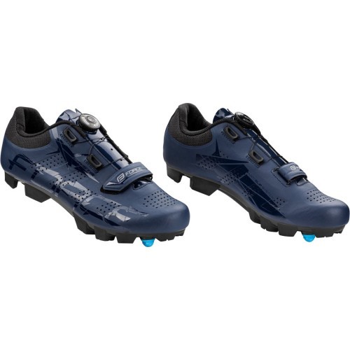 Обувь FORCE MTB CRYSTAL21, 44 (тёмно-синяя)