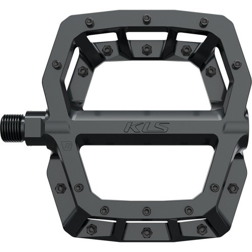 Педали KELLYS FLAT 50 BB 023 // алюминиевые (чёрные)