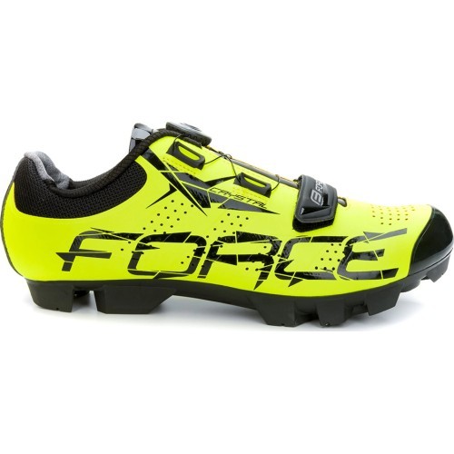 FORCE MTB Crystal Shoes // size: 42, Clip-In, MTB (fluorescent)