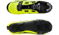 FORCE MTB Crystal Shoes // size: 42, Clip-In, MTB (fluorescent)