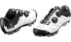 FORCE MTB Points Lady apavi, izmērs 37, Clip-In, MTB (balti/melni)